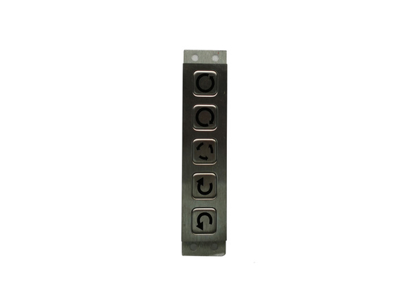 ATM machine side pad with 5 industrial metal buttons with outdoor Pin connector supplier