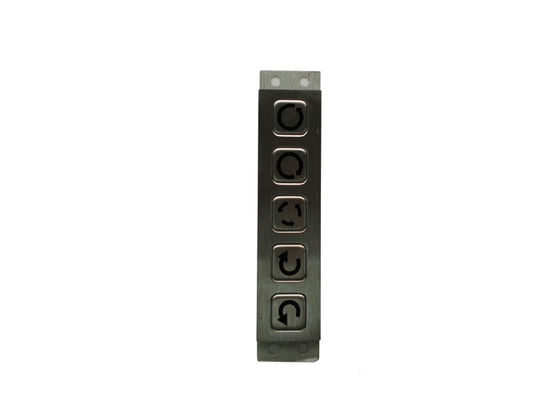 ATM side pad industrial metal keypad with outdoor Pin connector supplier