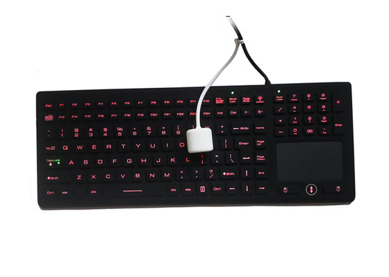 Washable Industrial Mechanical Keyboard With Touchpad &amp; 24 Function Keys supplier