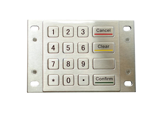 weather proof Mechanical Number Pad For industrial phone keypad supplier