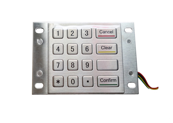 weather proof Mechanical Number Pad For industrial phone keypad supplier