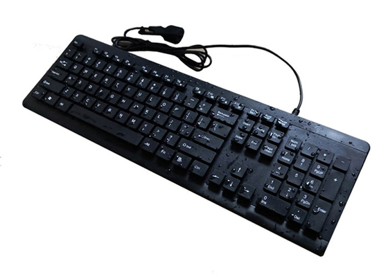 Real Washable Computer Keyboard With Medical Antimicrobial Protection supplier