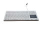 NEMA 4X Plus Ruggedized Wired Keyboard With Trackpad For Sterilization supplier