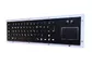 64 key Korean Industrial Panel Mounted Keyboard With Touch Screen supplier
