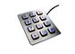 4 X 3 Stainless Steel Vending Machine Keypad with personalized nightlight supplier