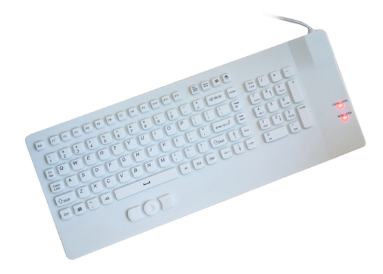 Wet Proof Clean Type Industrial USB Keyboard Mouse With Track Pointer supplier