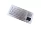 IP65 Vandal Resistant USB Keyboard With Waterproof Touchpad Industrial supplier