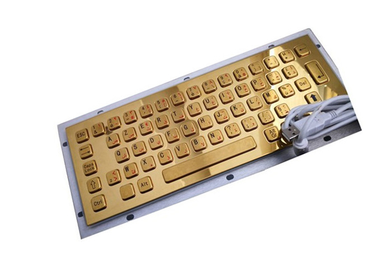 Bilingual 64 Key Military Level Metal Keyboard For Mining Oil supplier