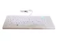 Washable Hospital Keyboard With Thicker Layout In Blegium AZERTY supplier