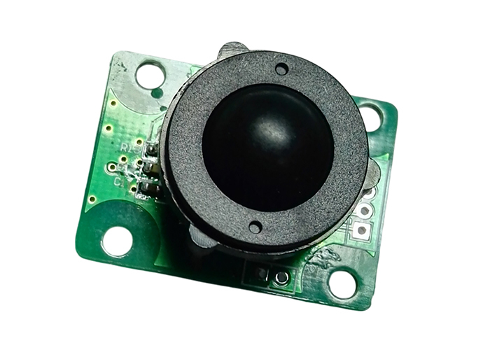 Custom Size Trackball 0.472 inch industrial trackball with rugged PCB and black housing