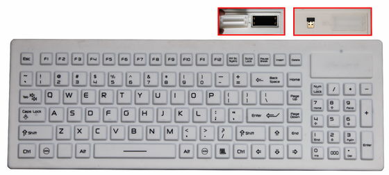 wireless medical keyboard with IEC60529 for marine application