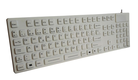 cyber net industrial keyboard medical mouse combo with Spanish layout