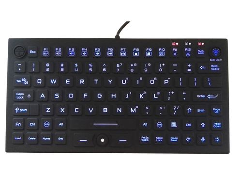 waterproof industrial keyboard 89 button with mouse knob and left right click