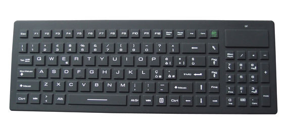 waterproof wireless medical keyboard with full function and wireless mouse