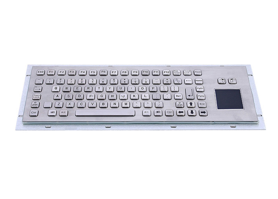 82 key industrial touchpad keyboard with 12 function key and built-in mouse