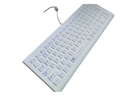 antibacterial sterilized medical keyboard with agile buttons and mechanical switch