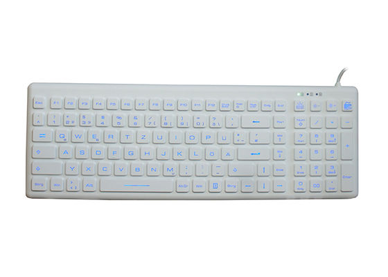 Australian Hospital Medical Keyboard with USB and magfix optional for medical cart