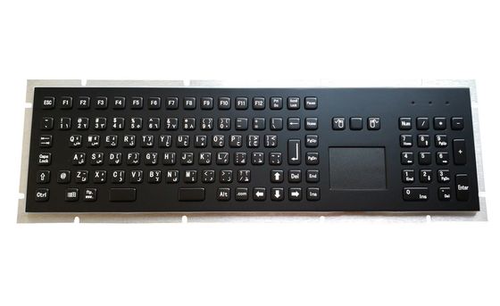 Industrial meta keyboard with black titanium for marine navy keyboard use with 10 key keypad